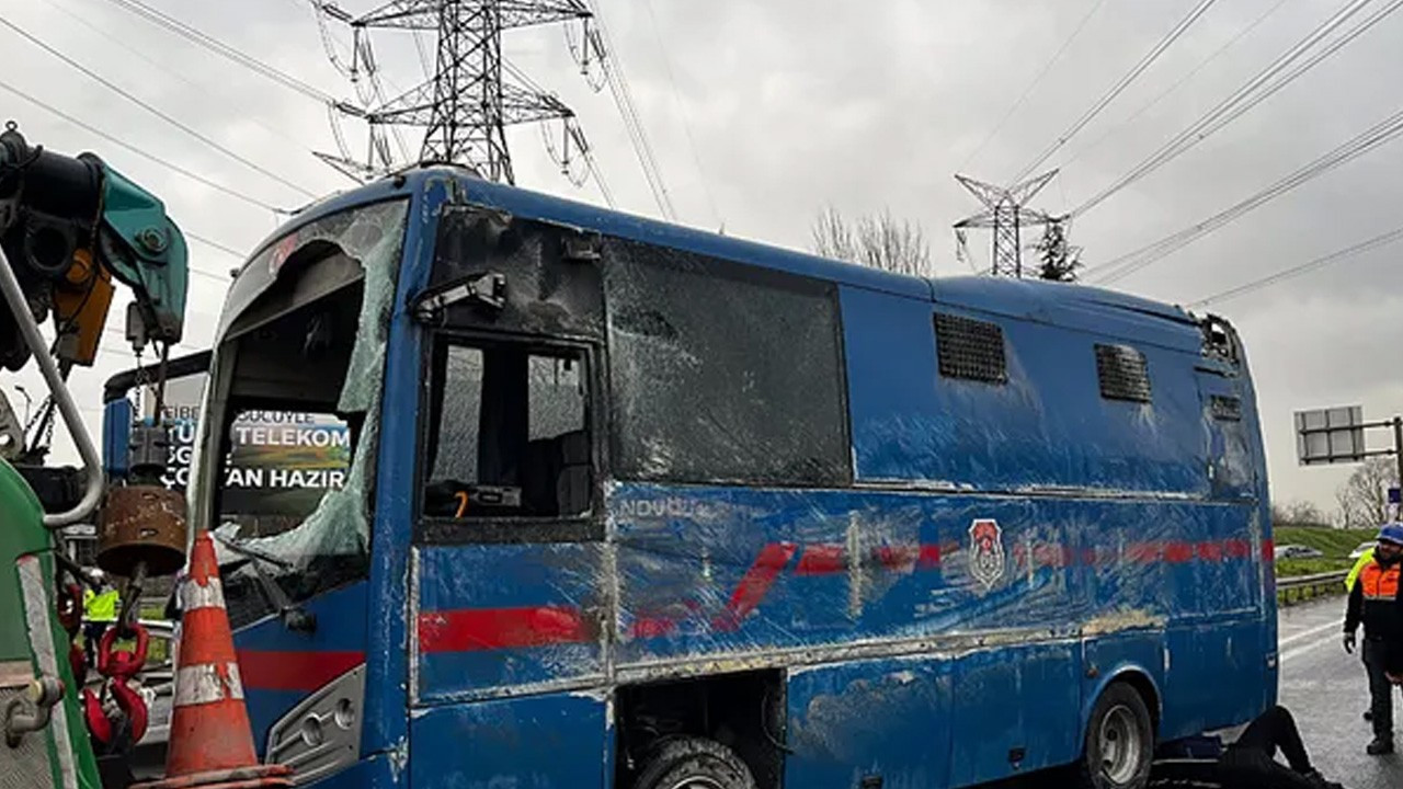 Cezaevi nakil aracı devrilmişti! 17 yaralı taburcu edildi