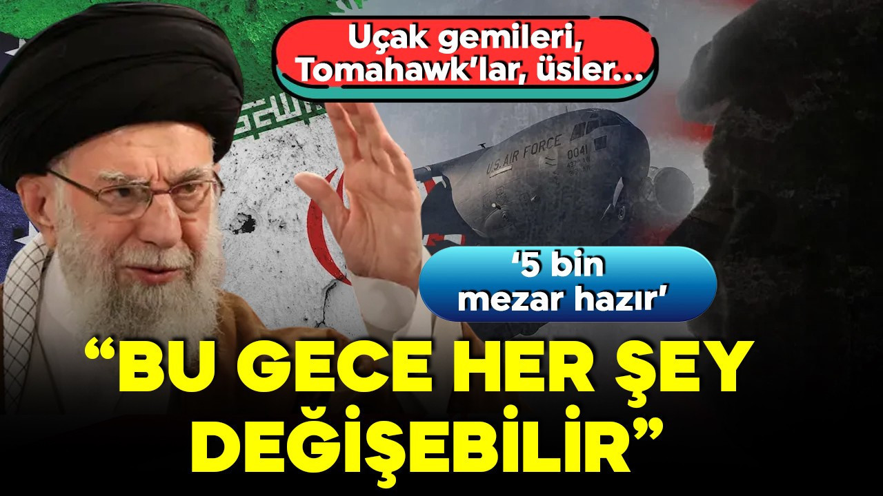 Orta Doğu'da savaşın ayak sesleri! Uçak Gemileri, Tomahawk’lar, üsler... '5 bin mezar hazır'