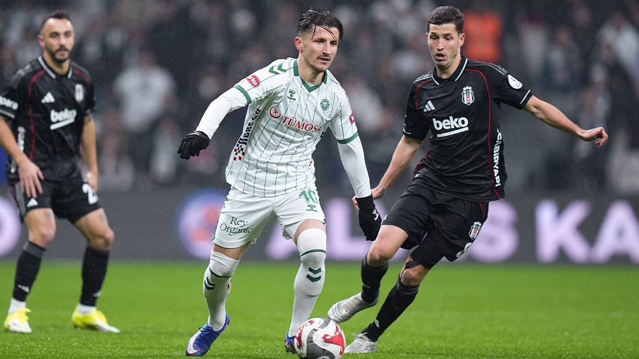 Beşiktaş, Konyaspor'u geriden gelip yendi