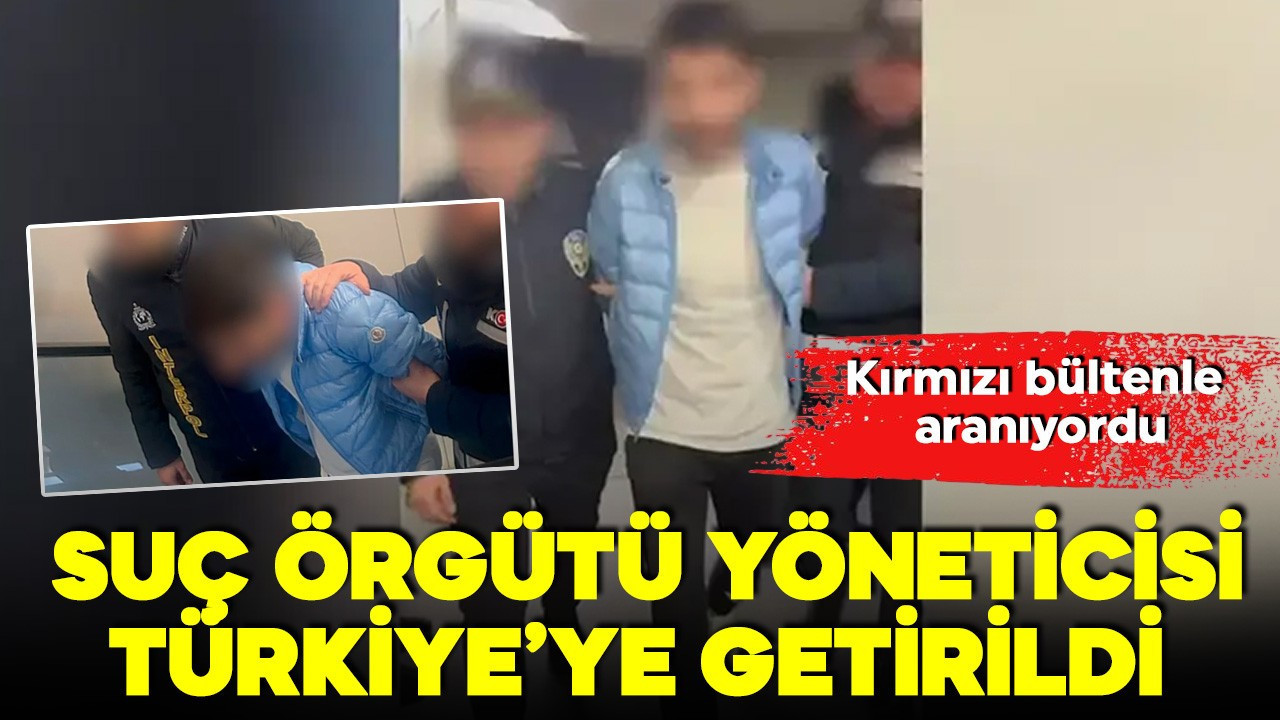 Kırmızı bültenle aranıyordu! Serdar Sertçelik Türkiye'ye getirildi