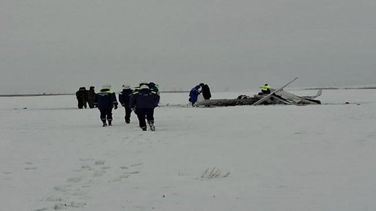 Rusya'da eğitim uçağı düştü: 3 kişi hayatını kaybetti