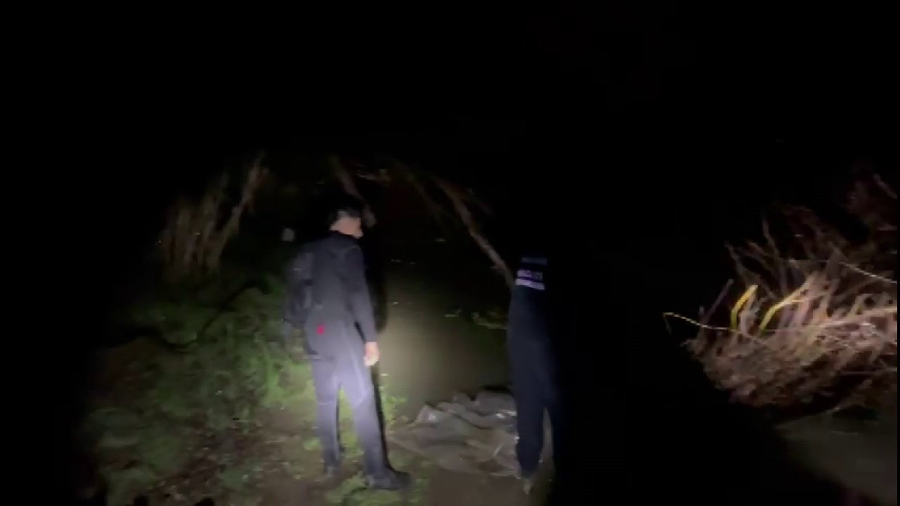 Asi Nehri’nde korku dolu anlar! Akıntıya kapılan genç kayıp