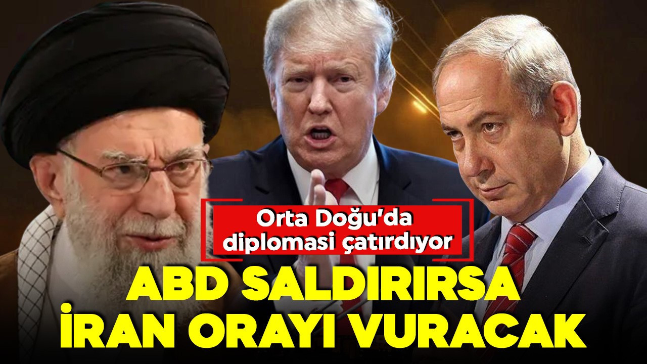 Ortadoğu’da tehlikeli süreç! Diplomasi çatırdıyor! ABD saldırırsa ilk hedef İsrail: Sığınak hazırlığı çağrısı