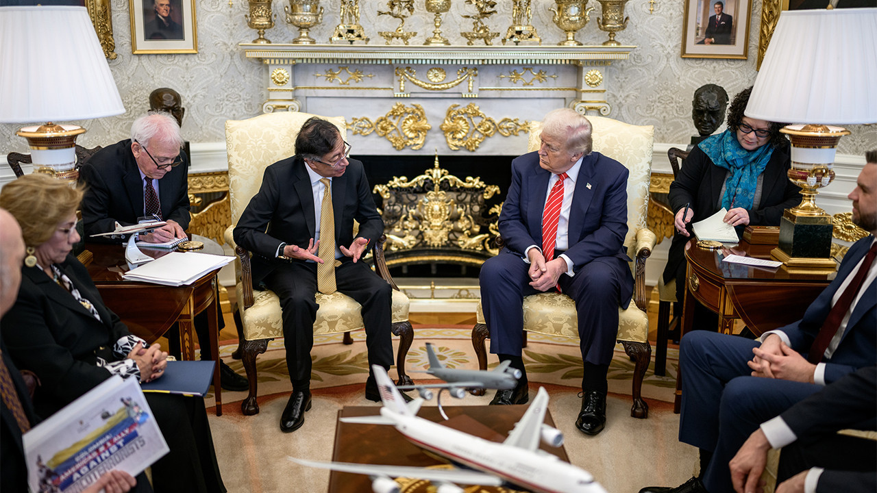 Trump, Kolombiya Cumhurbaşkanı ile görüştü