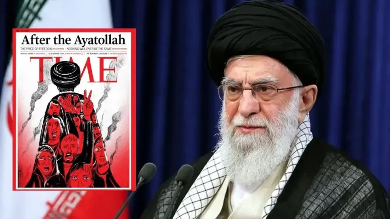 TIME'çok konuşulacak İran mesajı! Hamaney kapakta, dünya alarmda: Ayetullah’tan sonra...