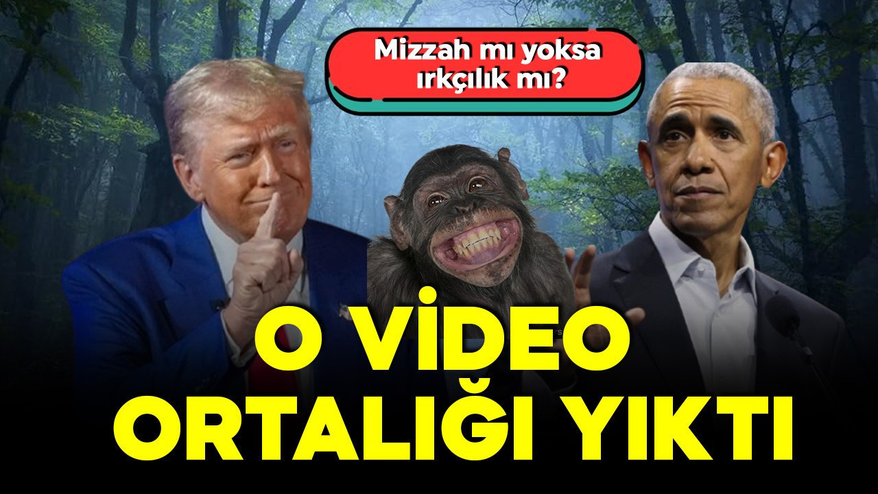 Trump'ın paylaştığı Obama videosu ABD'de ortalığı yıktı! "Mizah mı ırkçılık mı?"