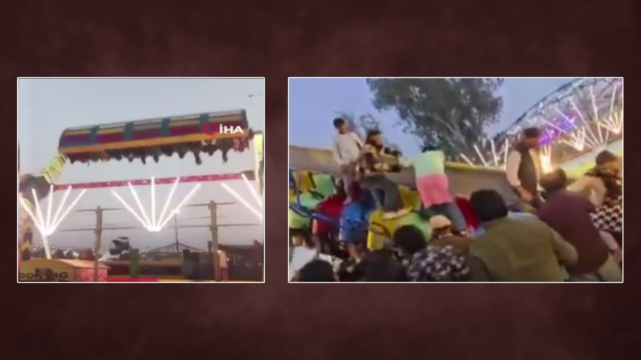 Hindistan'da lunaparkta dehşet! Kilitler kırıldı d…