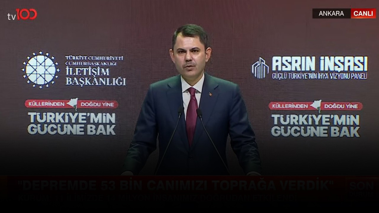 Çevre, Şehircilik ve İklim Değişikliği Bakanı Murat Kurum'dan Özgür Özel'e: Bu enkazın altında siz kaldınız!