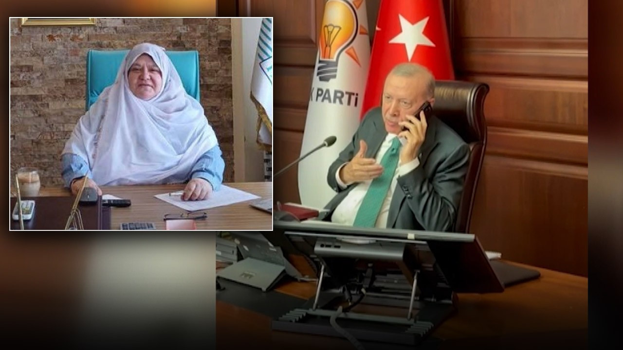 Erdoğan'dan Mihalgazi Belediye Başkanı Zeynep Güneş'e destek telefonu