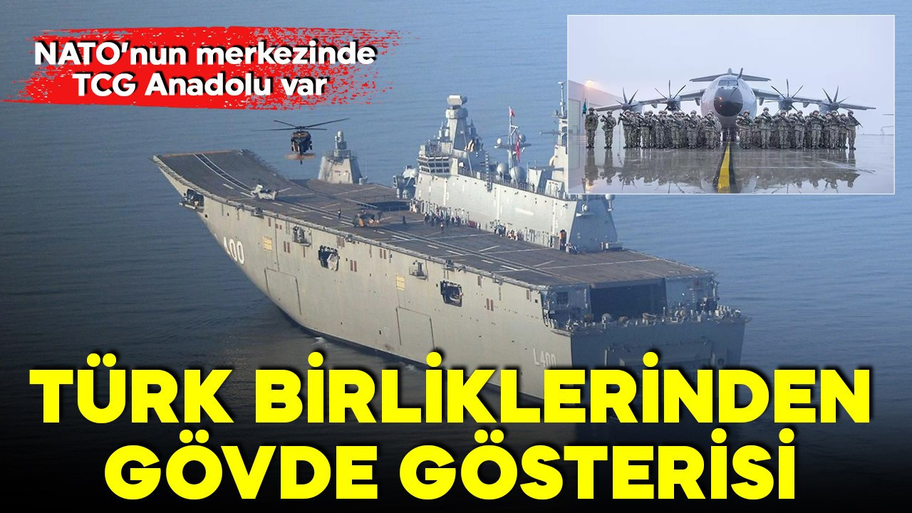 Steadfast Dart 2026’da Türkiye damgası! Alman basını yazdı: NATO’nun merkezinde TCG Anadolu var