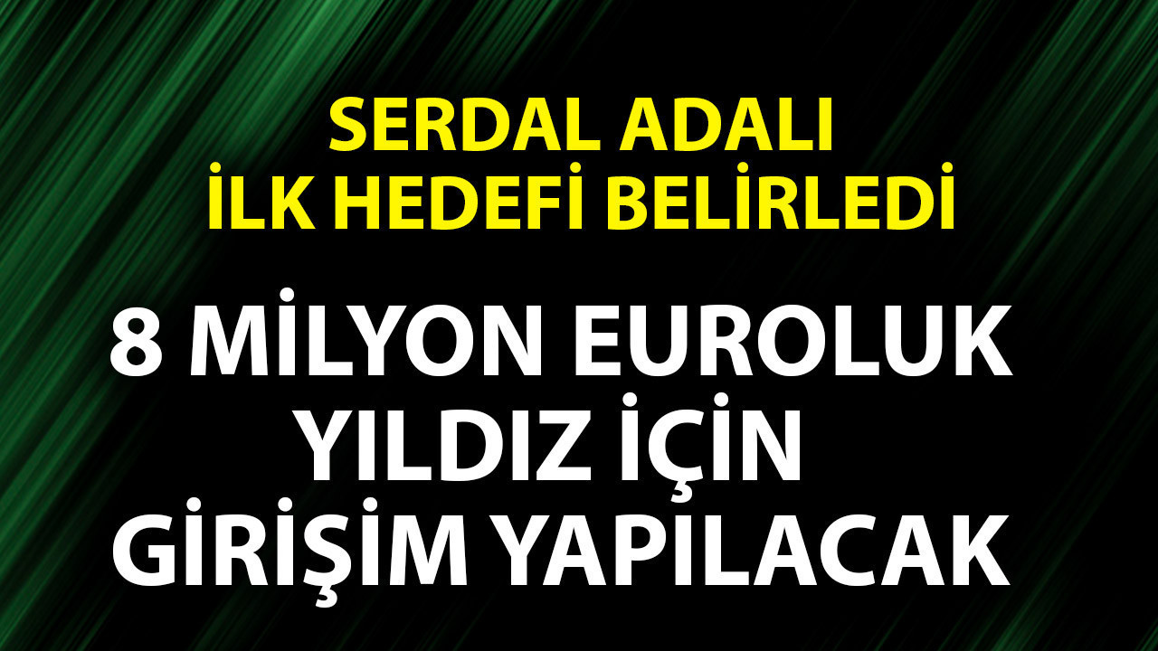 Beşiktaş transferde rotayı çizdi! İlk hedef Serdal Adalı’nın istediği isim! 8 milyon euroluk yıldız için masaya oturulacak