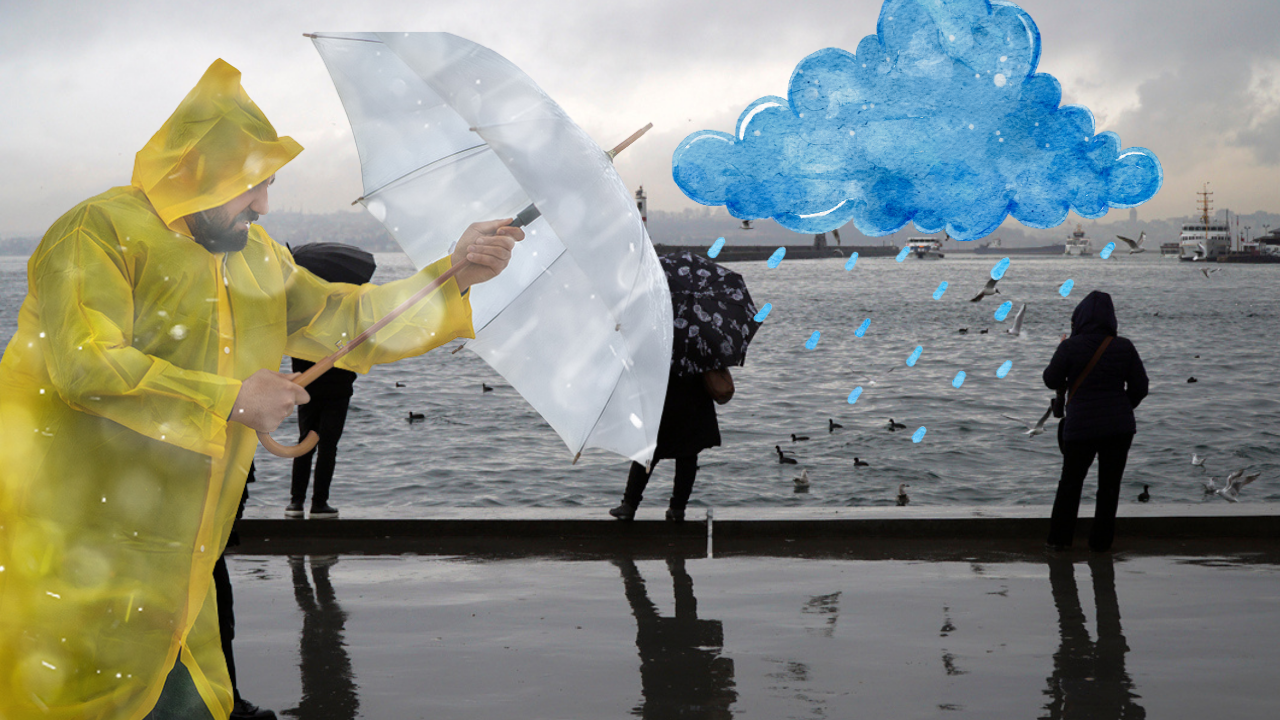 Meteoroloji  tarih verdi, uyarılar peş peşe geldi!  Sağanak, fırtına ve kar yağışı geliyor!