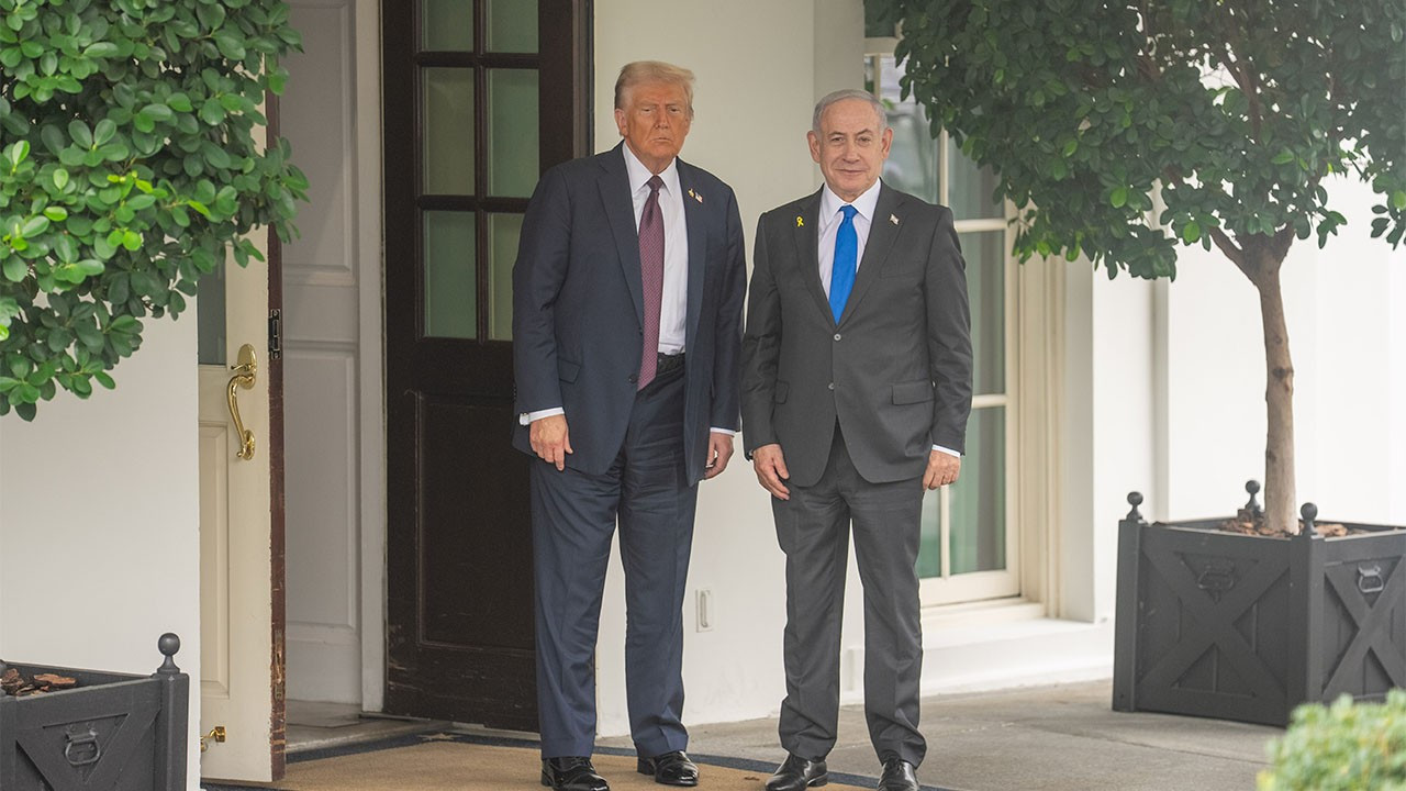 Trump ve Netanyahu Beyaz Saray’da görüştü