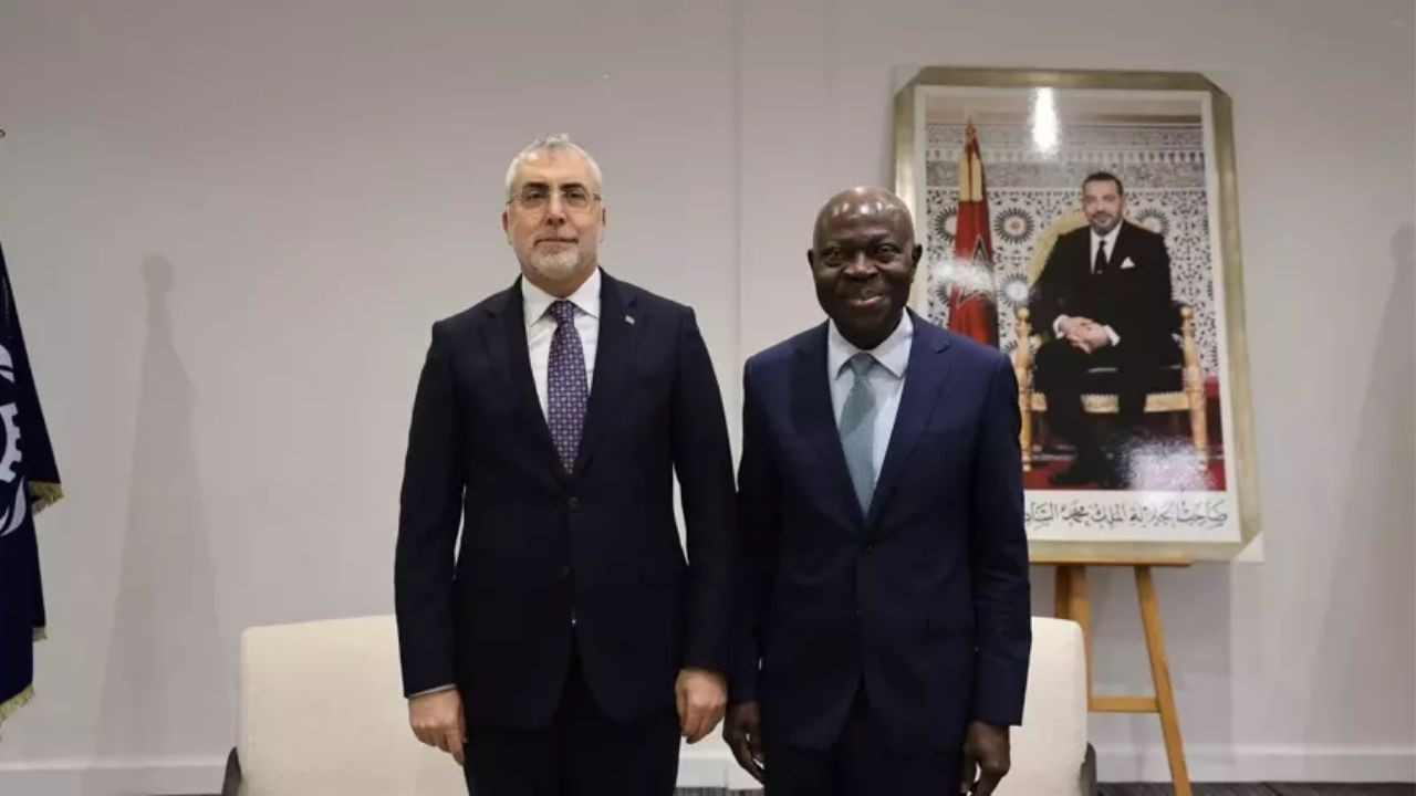 Bakan Işıkhan, ILO Genel Direktörü Houngbo ile bir araya geldi