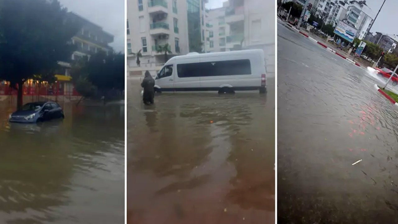 Bir yıllık yağmur 1 ayda yağdı! 3 kent şiddetli yağışa teslim: Okullar tatil edildi