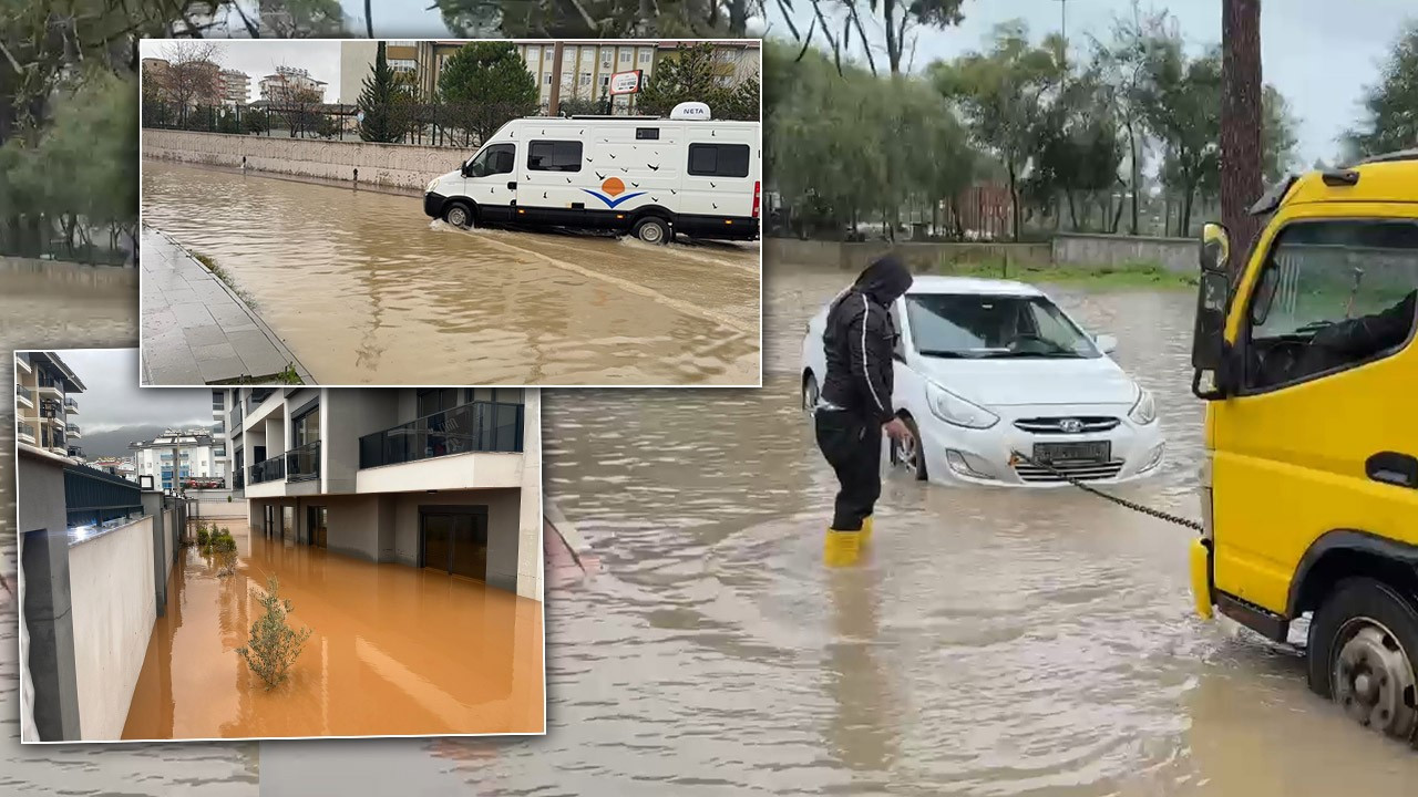 Uyarılar peş peşe geldi! Akdeniz'de şiddetli sağanak ve fırtına alarmı: 11 ilçede eğitime ara verildi