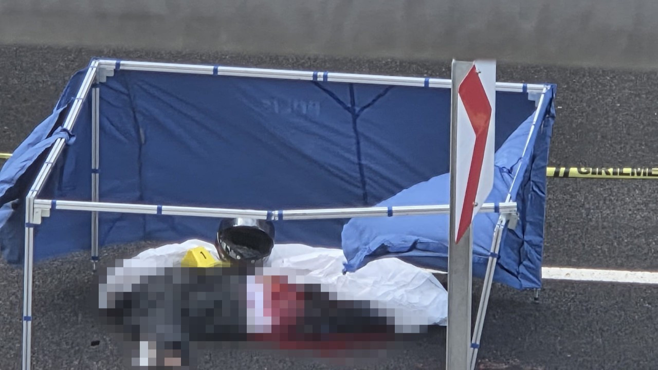 Ankara’da feci kaza: Yola fırlayan sürücünün üzerinden otobüs geçti