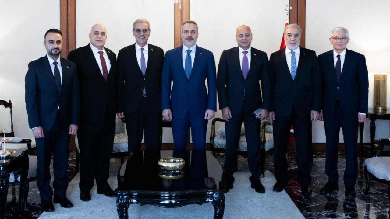 Bakan Fidan, Gazze Yönetimi Ulusal Komitesi Başkanı Şaas ile görüştü