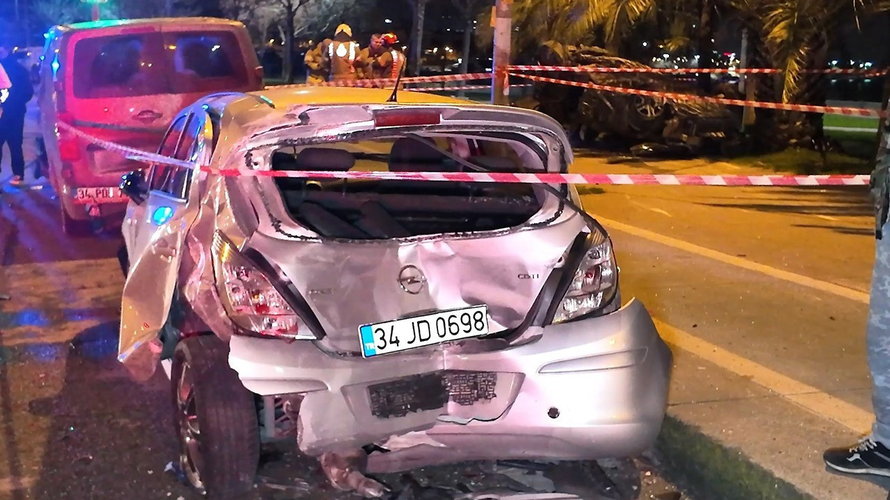 Kartal'da aşırı hız faciaya neden oldu: 2 ağır yaralı