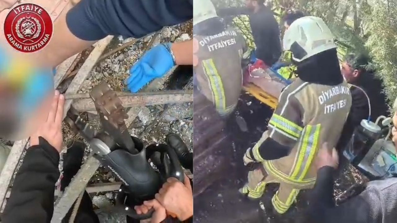 İnşaatta feci ölüm! Başına saplanan demir hayattan kopardı