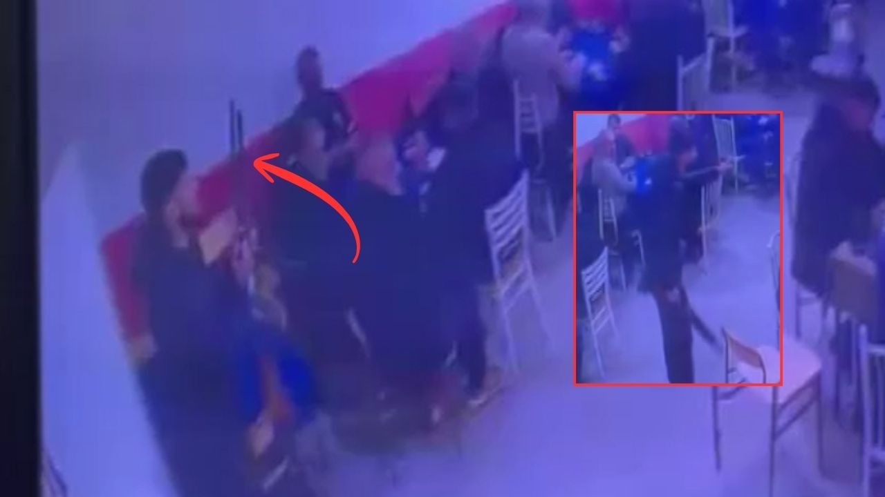 Köyde dehşet anları! Kahvehaneyi pompalı tüfekle bastı: Arbede sırasında silah ateş aldı