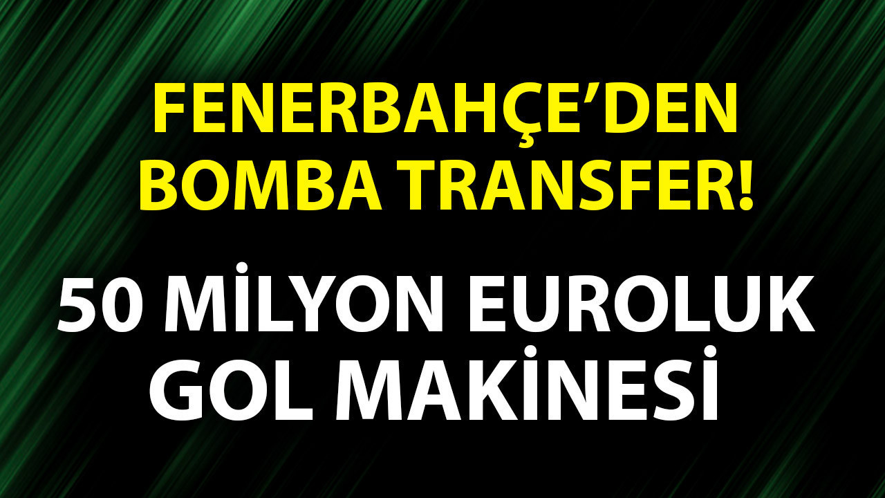 Fenerbahçe’den çılgın transfer hamlesi! Nesyri ve Duran unutulacak! 50 milyon euroluk golcü için ilk görüşme yapıldı!