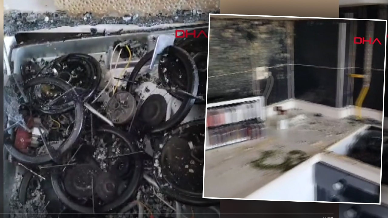 Düdüklü tencere bomba gibi patladı! Mutfak kullanılamaz hale geldi