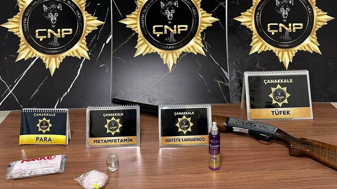 Çanakkale'de uyuşturucu operasyonu: 3 tutuklama