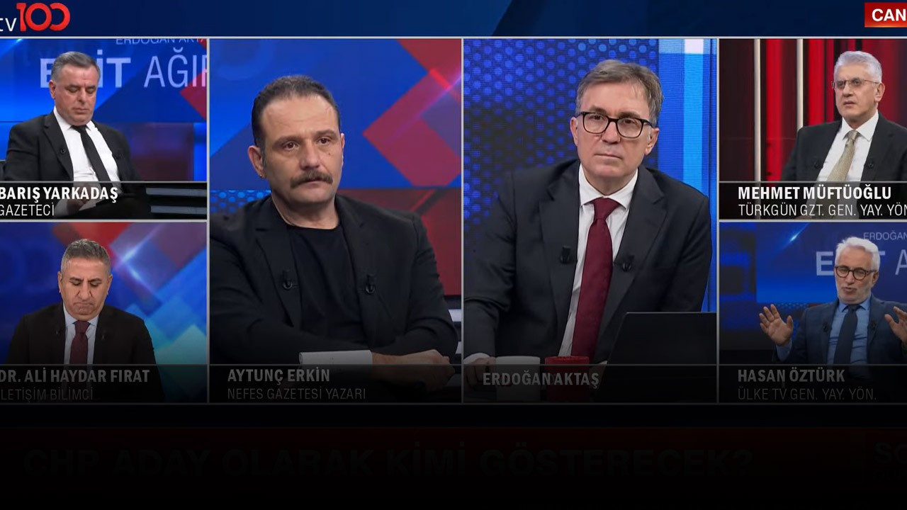 Gazeteci Aytunç Erkin'den tv100 yayınında dikkat çeken kulis: “Erbakan'ın adayı o isim”