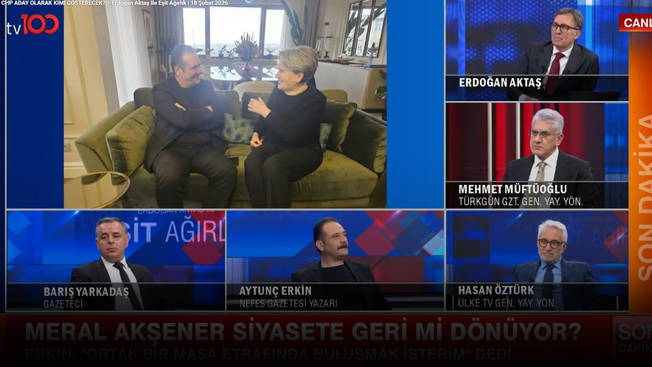 Gazeteci Aytunç Erkin tv100’de görüşmenin detaylarını anlattı! Meral Akşener siyasete geri mi dönüyor?