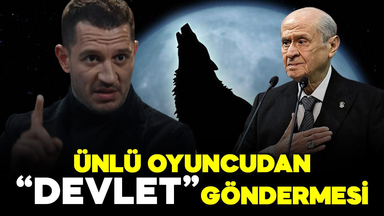 Uraz Kaygılaroğlu’ndan dizi sahnesinde "Devlet" göndermesi