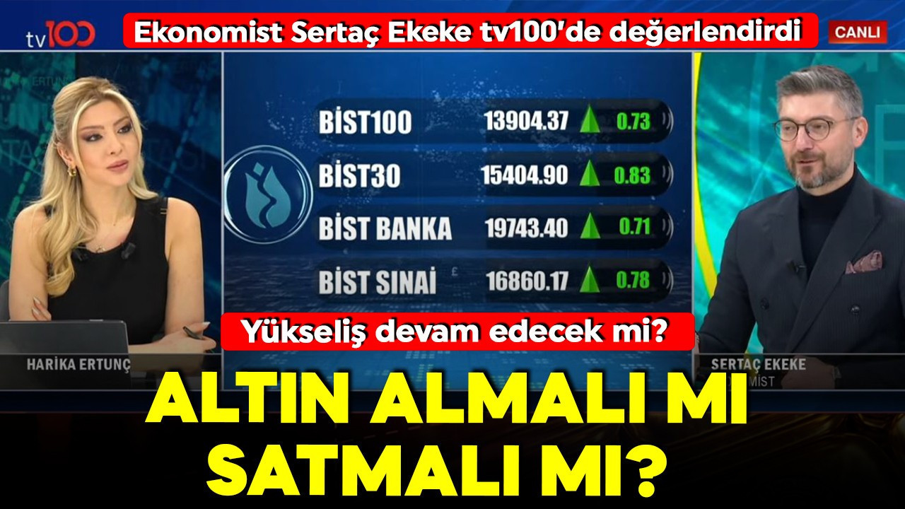 Küresel gerilim artıyor, altın yükseliyor! Uzman isim tv100 ekranlarında değerlendirdi: Gram altın ne kadar, daha da artacak mı?