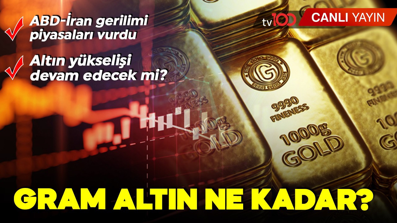 Küresel gerilim artıyor, altın yükseliyor! Uzman isim tv100 ekranlarında değerlendiriyor: Gram altın ne kadar, daha da artacak mı?