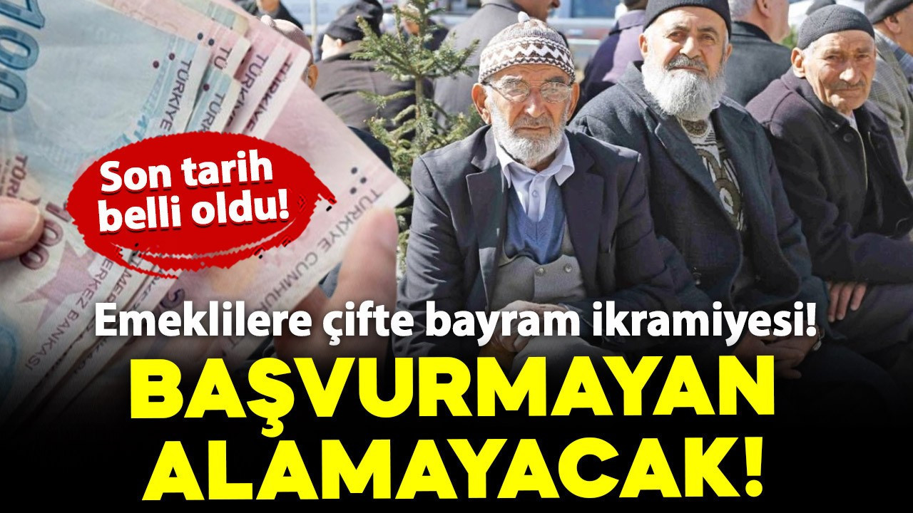 Emeklilere çifte müjde! Son tarih belli oldu, başvurmayan alamayacak