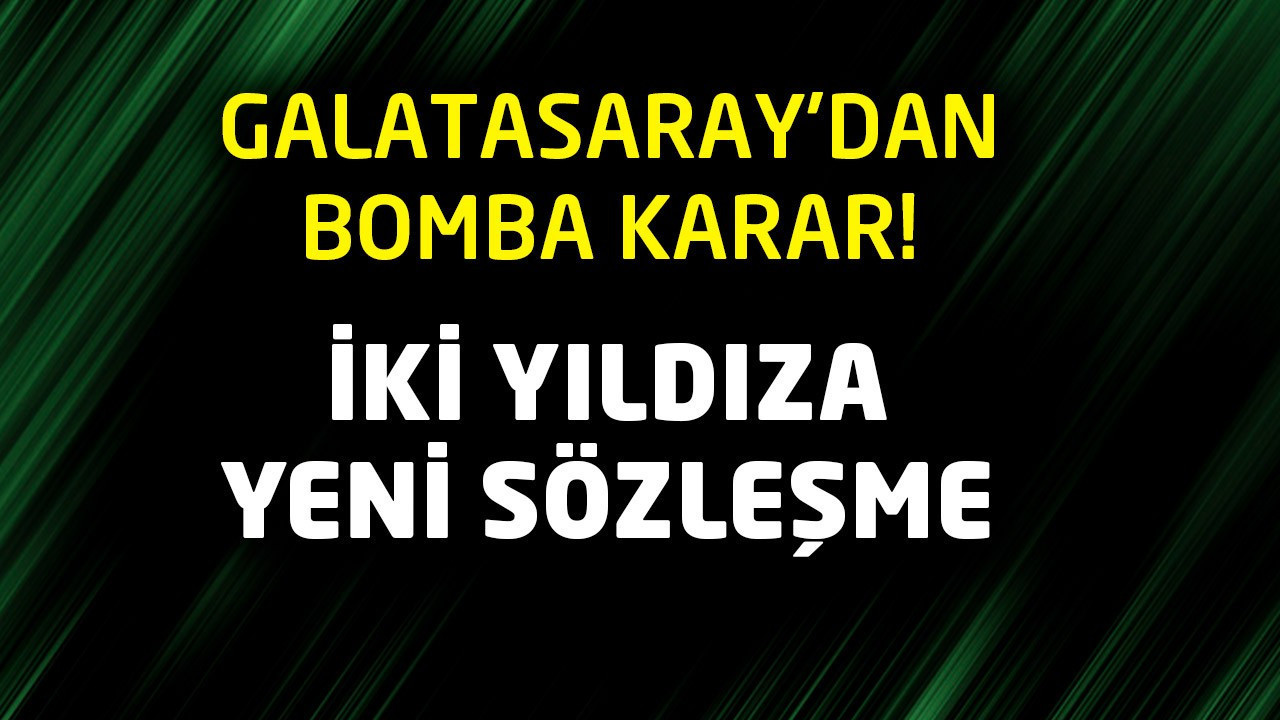 Çağrı Balta süreci harekete geçirdi! Galatasaray yönetimi karar verdi! İki isimle sözleşme imzalanacak