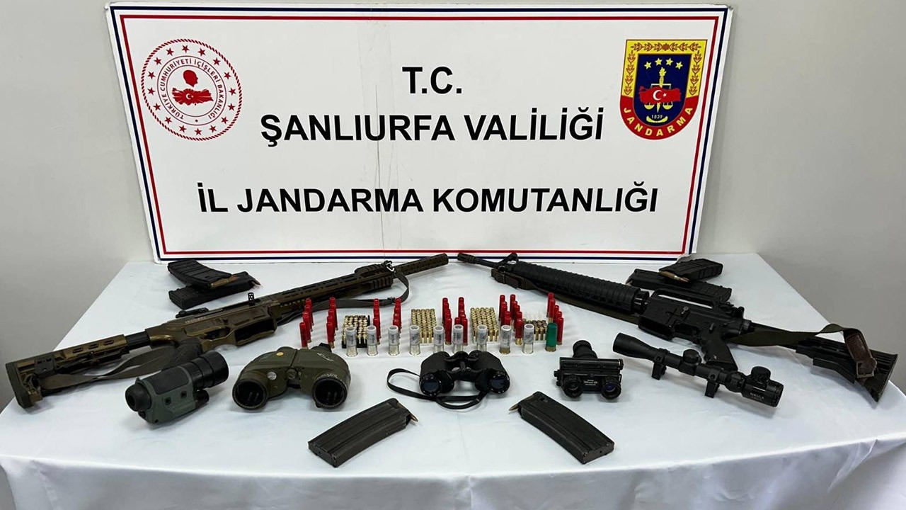 Şanlıurfa'da ruhsatsız silah operasyonu! 3 gözaltı