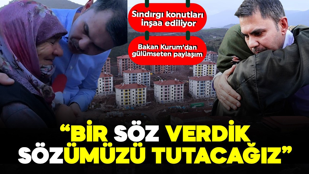 Bakan Kurum'dan yüzleri gülümseten paylaşım: Ocaklar yeniden tütecek