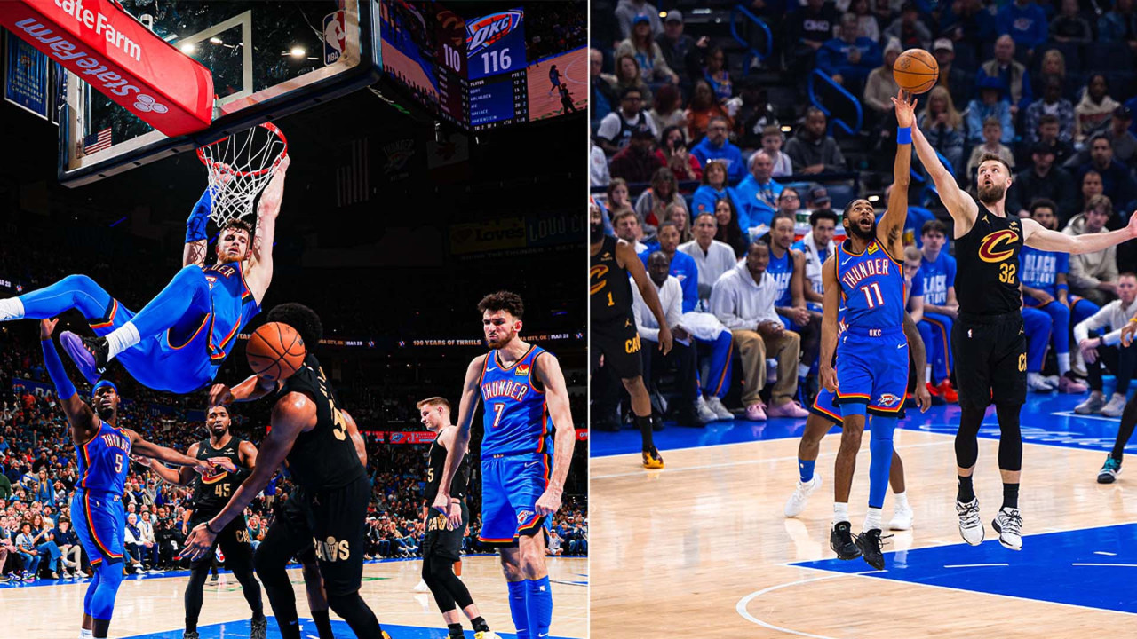 NBA'de lider Thunder, Cavaliers'ı yendi!