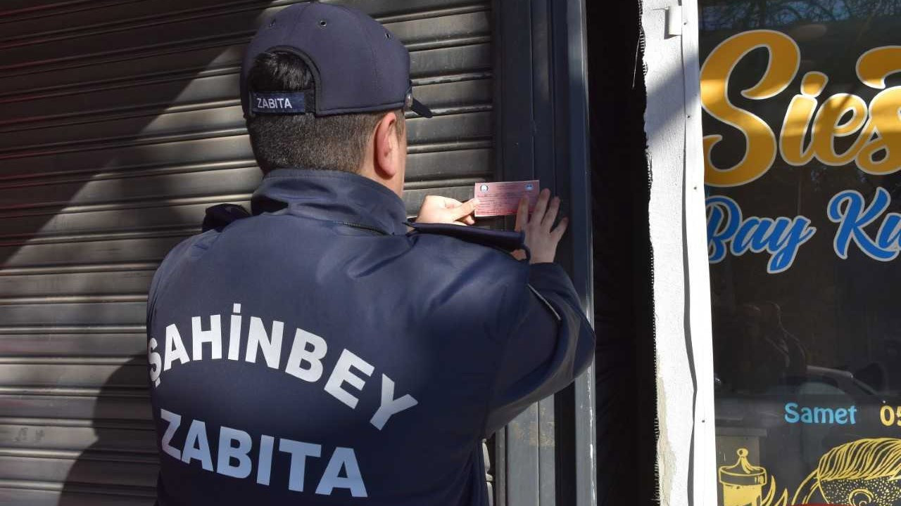 Gaziantep'te SKT'si geçmiş ürün satan 2 iş yerine kapatma