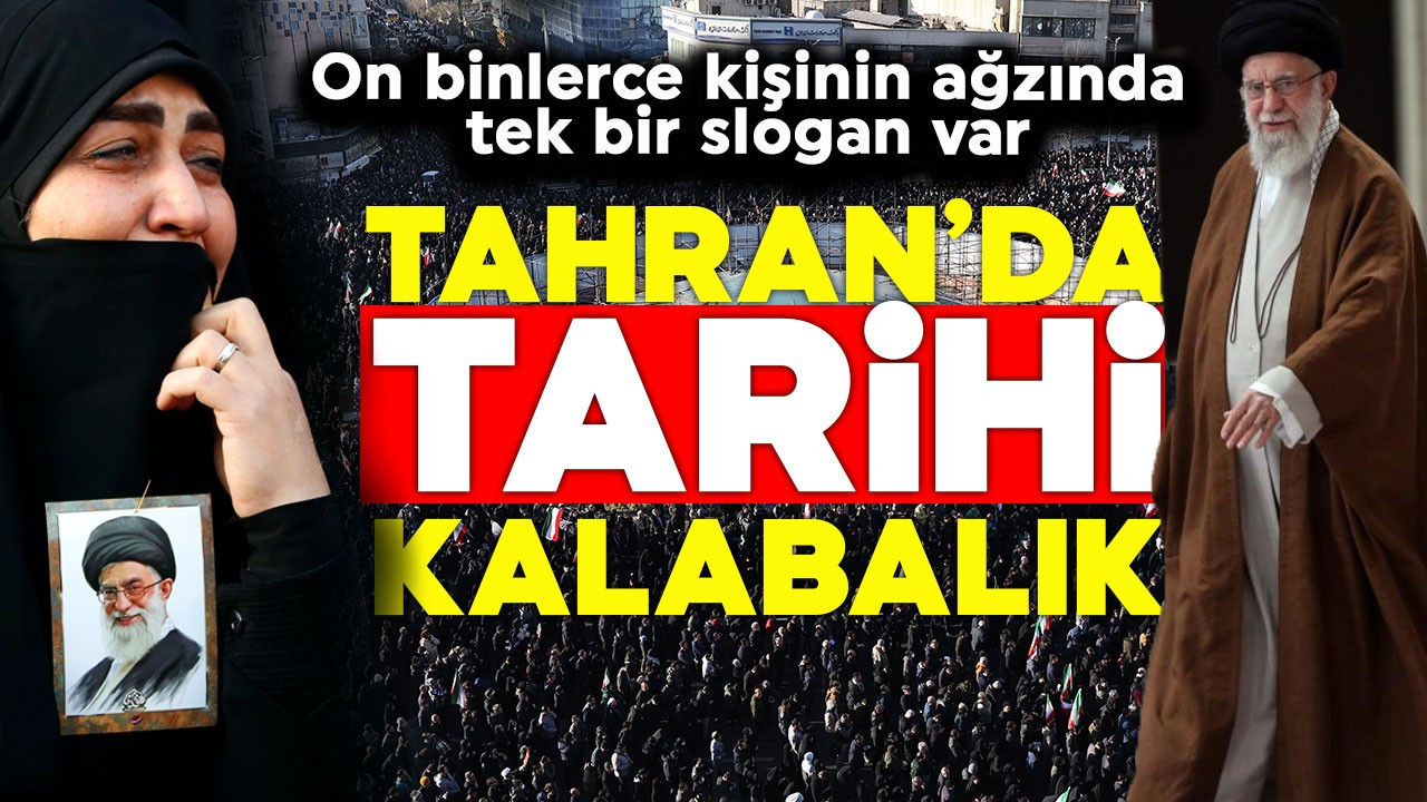 Hamaney'in ölümü sonrası meydanlarda tarihi kalaba…