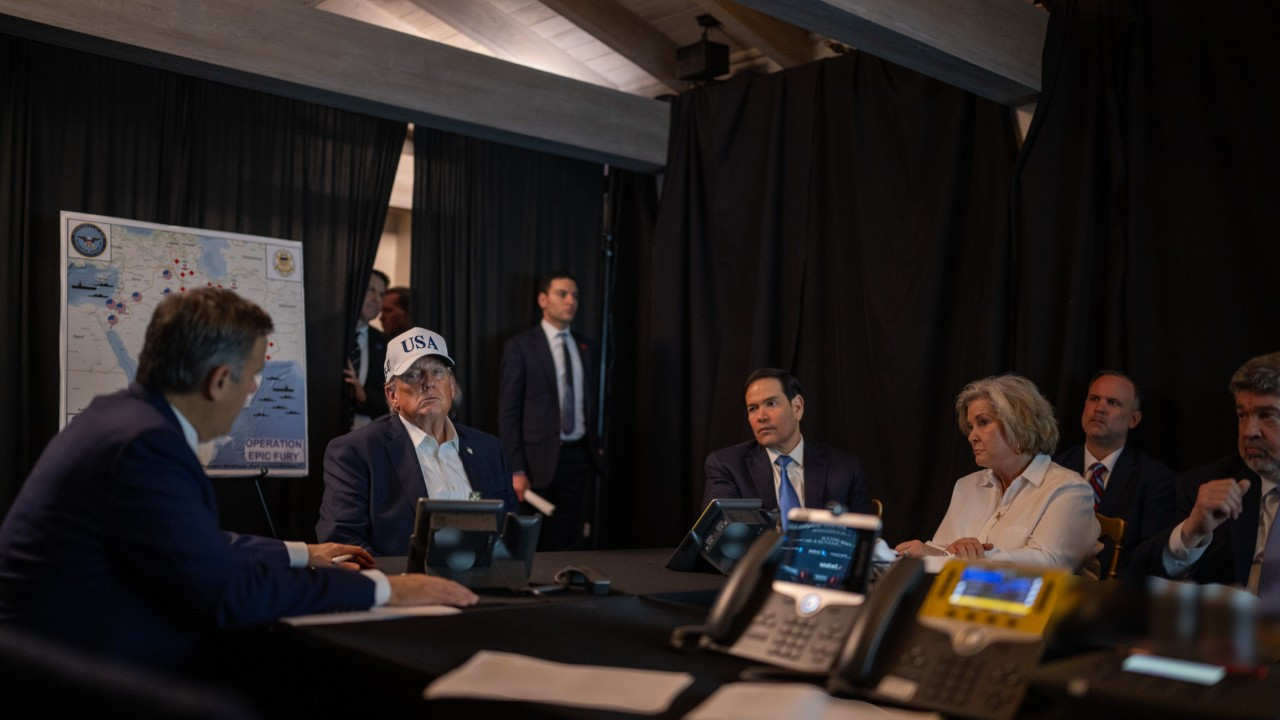 Beyaz Saray'dan Trump paylaşımı: O anları böyle izledi!