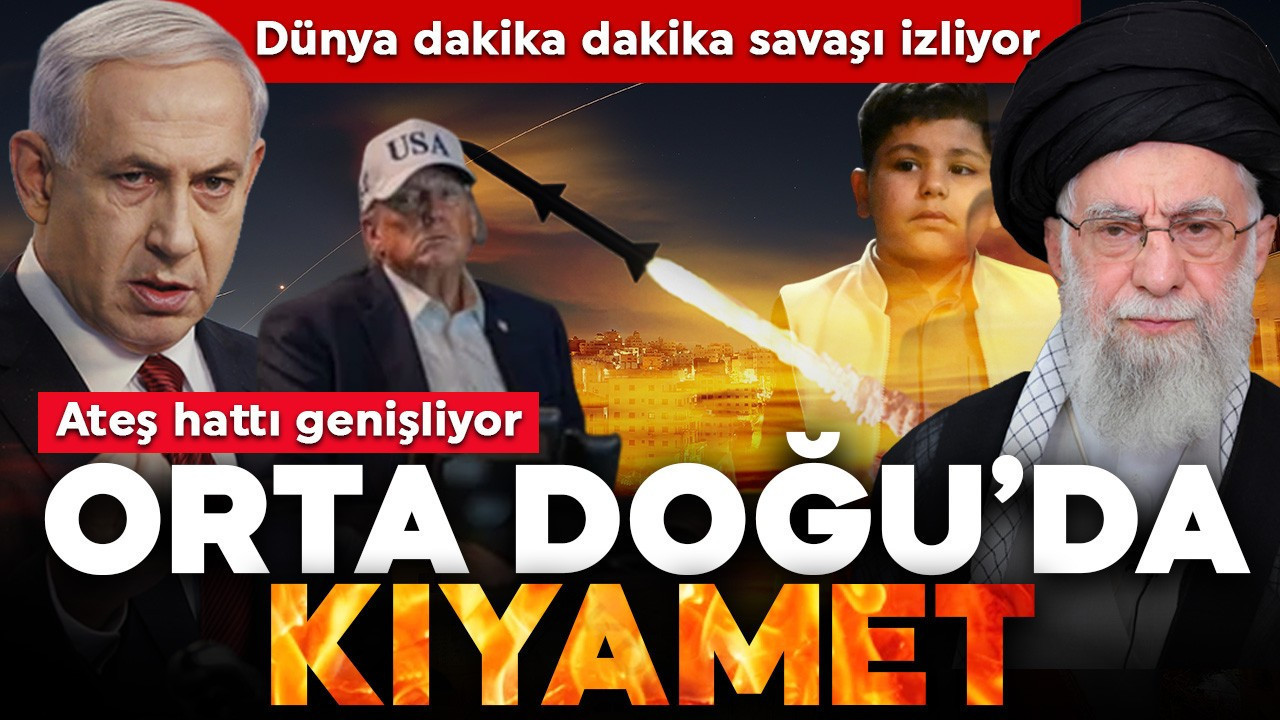 Orta Doğu alev alev! İsrail-İran savaşı başladı! Hamaney öldürüldü! Dünya dakika dakika savaşı izliyor