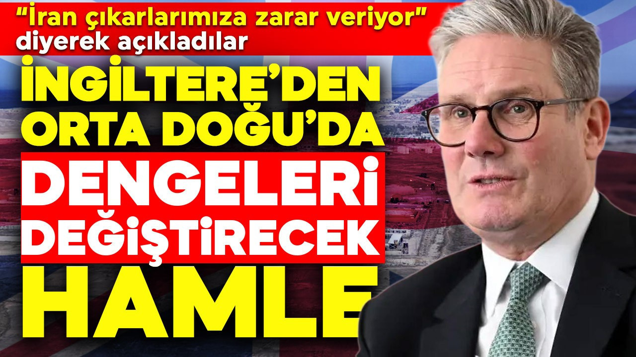 Orta Doğu'da savaşın seyrini değiştirebilecek hamle! İngiltere kritik üs kararını açıkladı