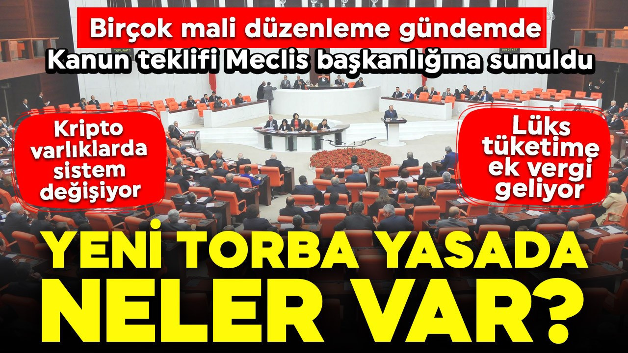 TBMM'ye yeni kanun teklifi: Kripto varlıklardan değerli taşlara birçok mali düzenleme gündemde!