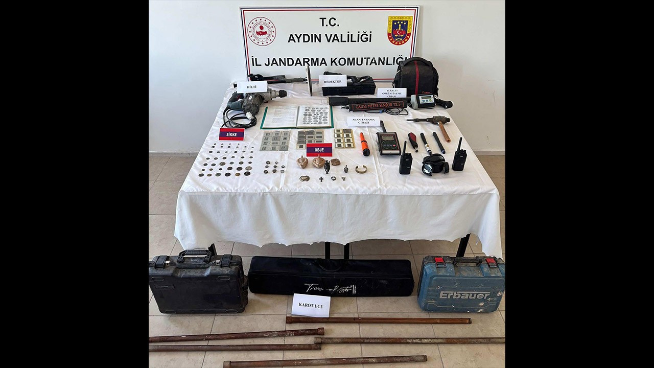 Aydın ve İzmir’de ‘Anadolu Mirası’ operasyonu! 14 kişi gözaltına alındı