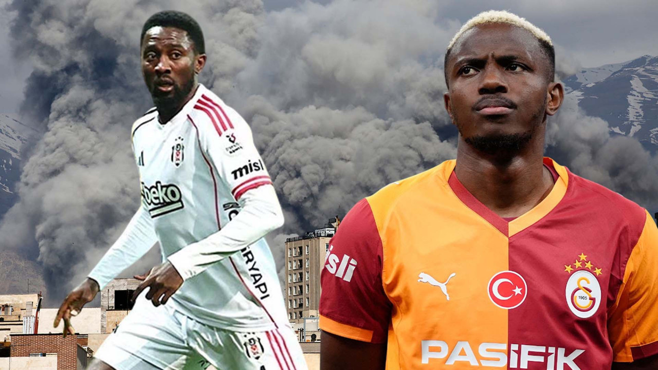 Galatasaray ve Beşiktaşlıları endişelendiren gelişme! Savaşın ortasında Osimhen ve Ndidi, İran’a gidiyor!