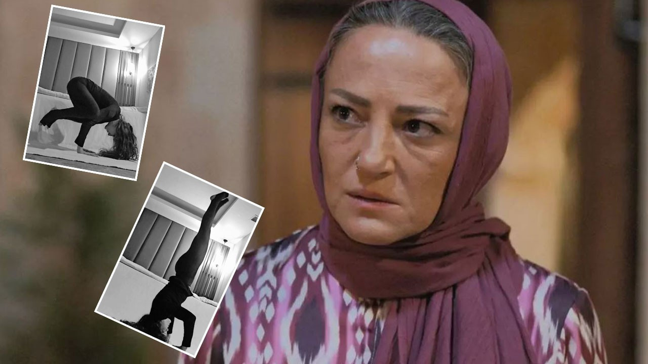 Uzak Şehir'in Fidan'ı İlkay Kayku'nun yoga pozları olay oldu! Fit görüntüsüyle sosyal medyayı salladı