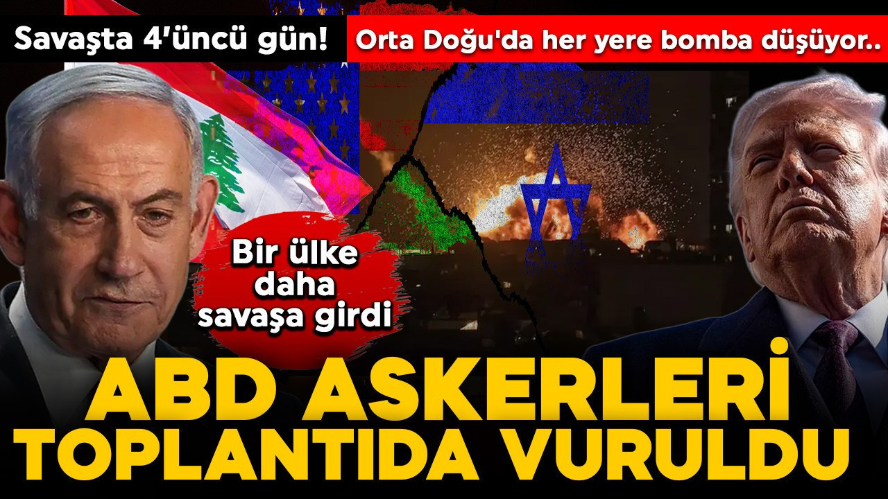 İran-ABD-İsrail savaşında 4. gün! Savaşa Katar da girdi! Orta Doğu'da her yere bomba düşüyor...