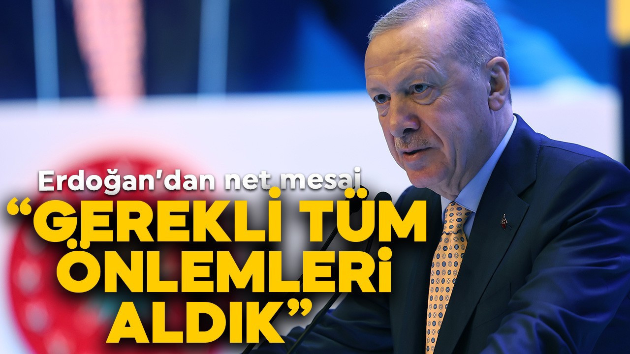 Cumhurbaşkanı Erdoğan: Siyonist lobi tahrikiyle İran'a saldırı yapıldı! 'Gerekli tüm önlemleri aldık'