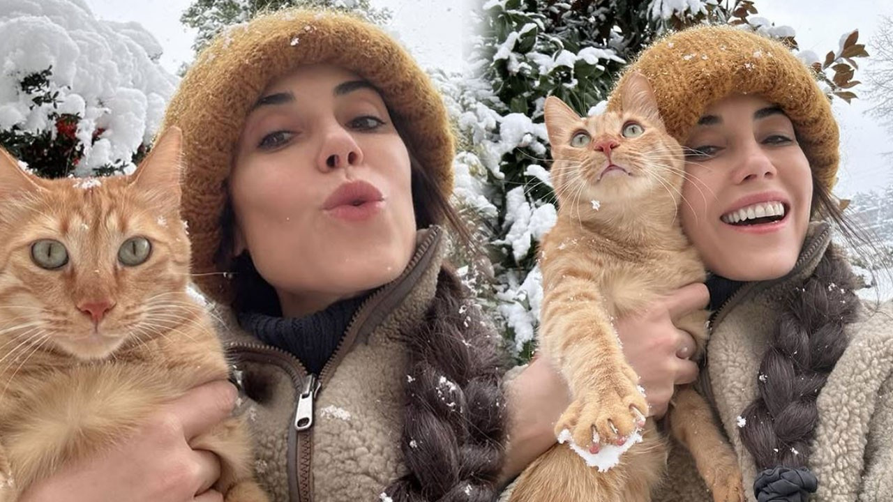Cansu Dere'nin hayvan sevgisi! "Bende biriken manasız enerjiyi alıyor"